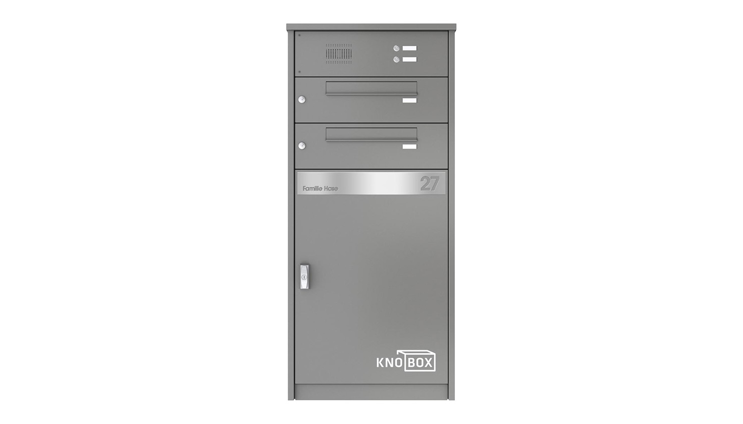 Paketbox Aluminium Knobox 14 XL von KNOBLOCH