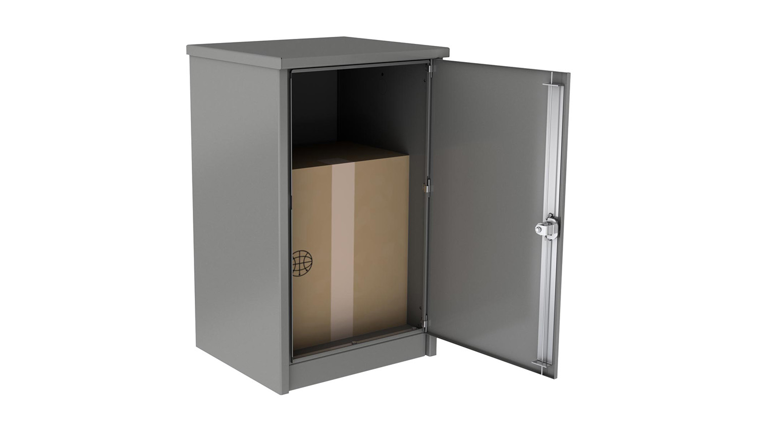 Paketbox Aluminium Knobox 10 von KNOBLOCH