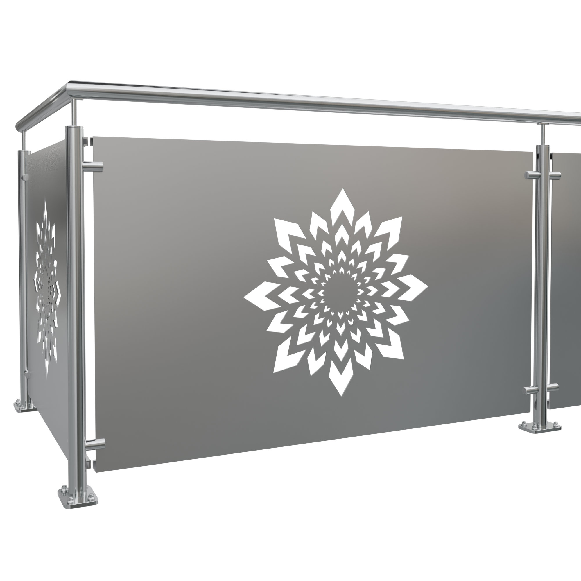 Balkonverkleidung Aluminium KL