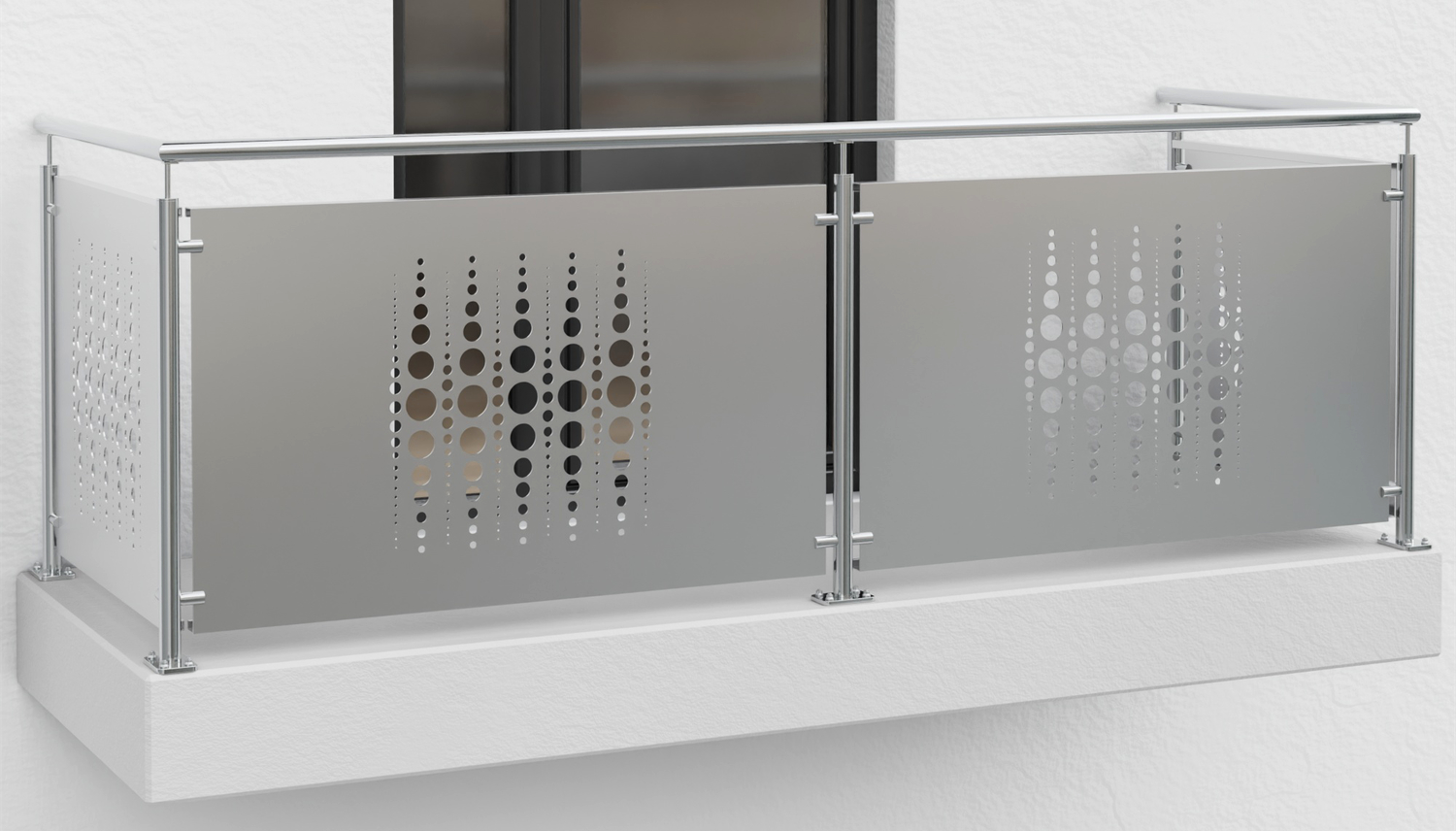 Balkonverkleidung Aluminium PE