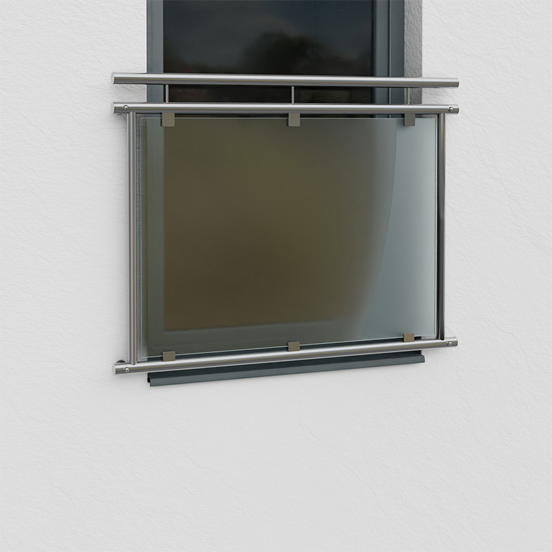 Französische Balkone Glas