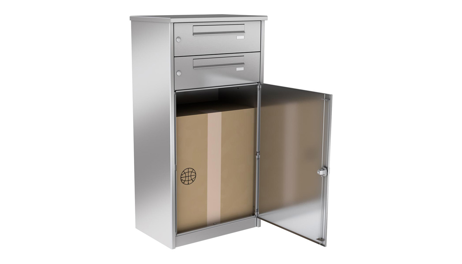Paketbox Edelstahl Knobox 13 XL von KNOBLOCH