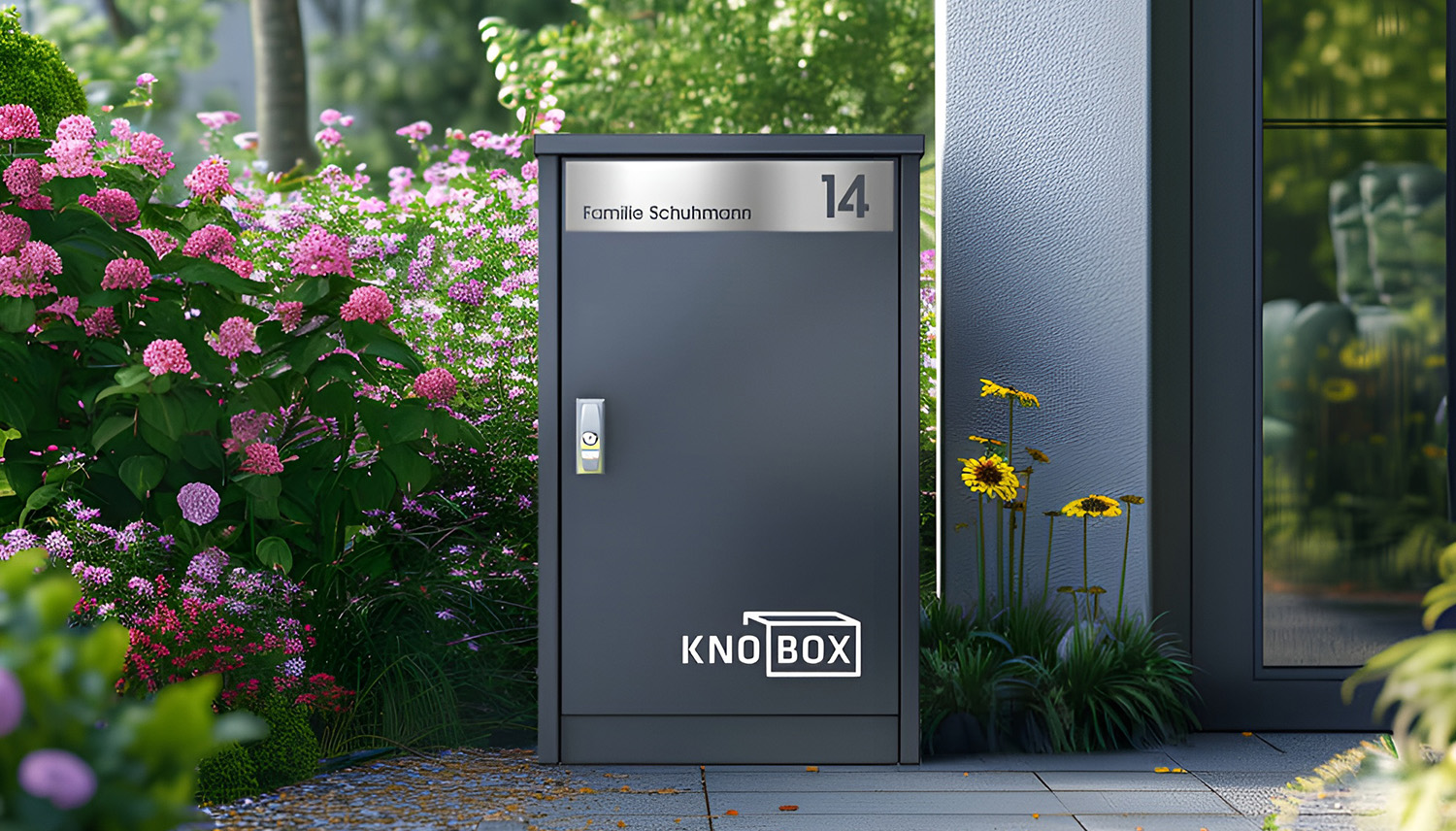 Paketbox Aluminium Knobox 10 von KNOBLOCH