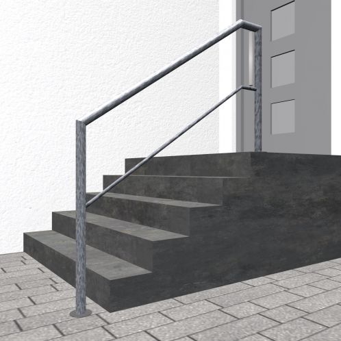 Treppengeländer nach Maß online kaufen | metallbau-onlineshop.de