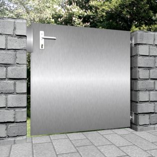 Sichtschutztüren online kaufen | metallbau-onlineshop.de